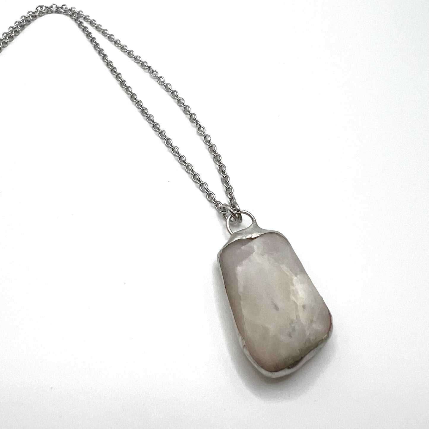 Tiffany Soldered Oregon Coast Quartz Pendant